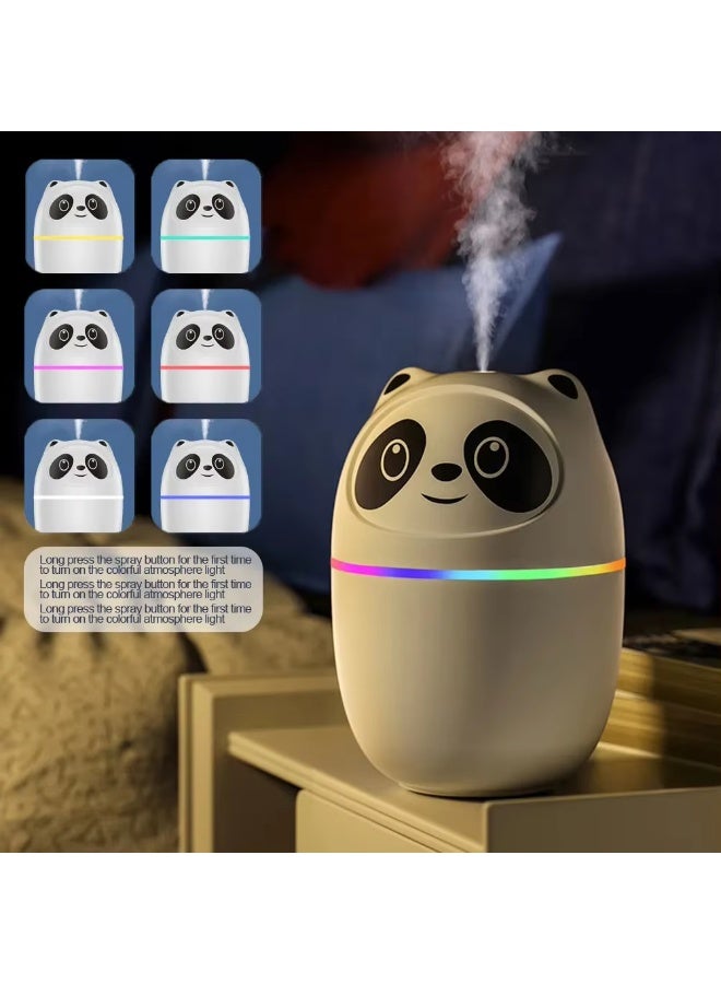 Gentle air humidifier, aromatherapy humidifiers, diffusers, essential oil diffuser, home and car air purifier, humidifier - white - Image 3